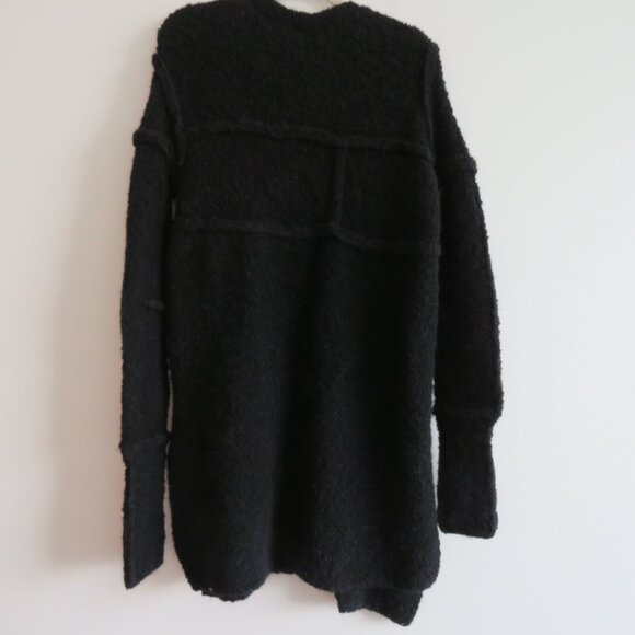 DEMOBAZA Nasma Black Knit Sweater Top Unisex Goth Ninja Futurist Utilitarian S - Picture 10 of 16